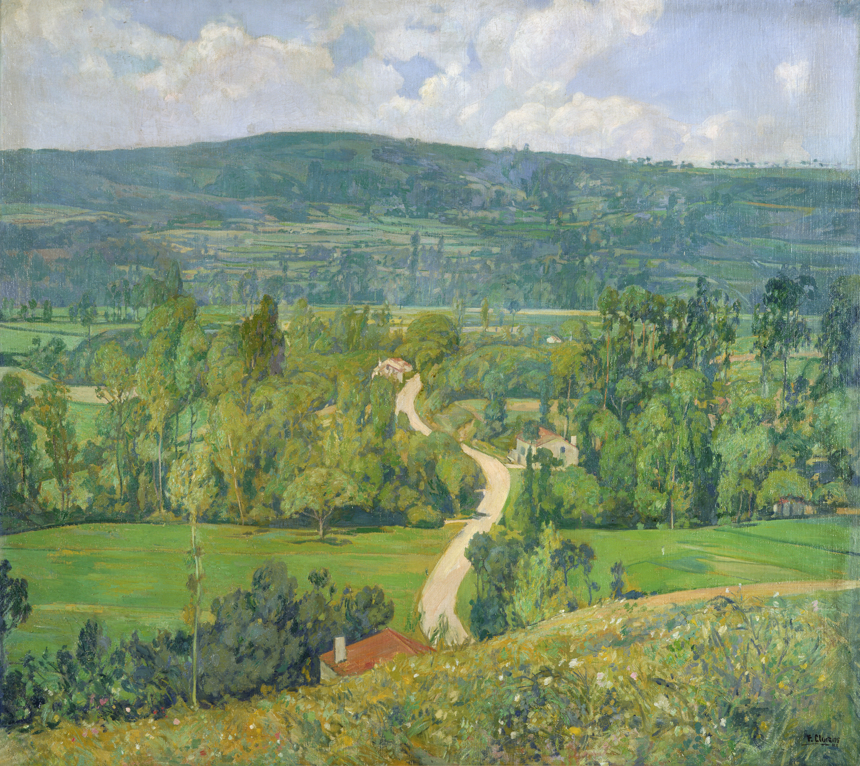 Francisco Llorens. <i>Carretera de A Coruña</i>. 1914